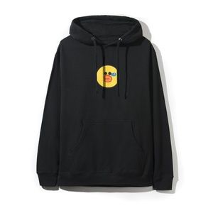 LINE FRIENDS | ASSC SALLY BLACK HOODIE